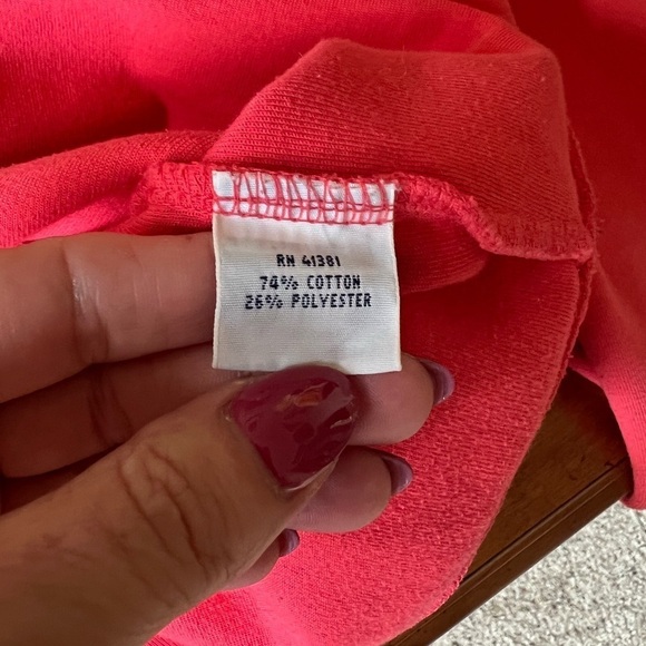 GUC Polo Ralph Lauren Coral Sweatshirt 2017 US Open Size M - Picture 6 of 6